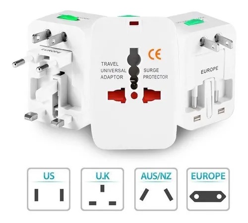 Miniatura 2 de Adaptador Viajero Convertidor Europeo